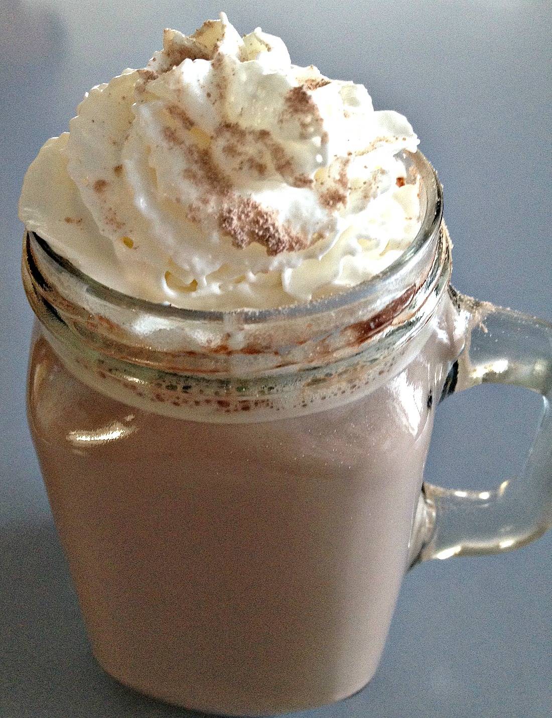 Decadent and smooth homemade hot chocolate