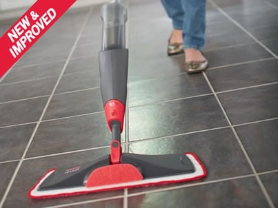 Washable, Refillable Rubbermaid Reveal Spray Mop