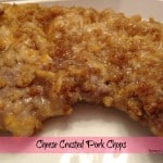 Cheese Crusted Pork Chop Recipe ~ Dinner In 20 Minutes