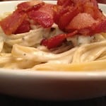 Herbed Cream Pasta with Bacon ~  Dinner In Less Than 20 Minutes