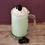 Mint Oreo Hot Cocoa ~ Watch The Snow Fall With A Steaming Cup Of Cocoa