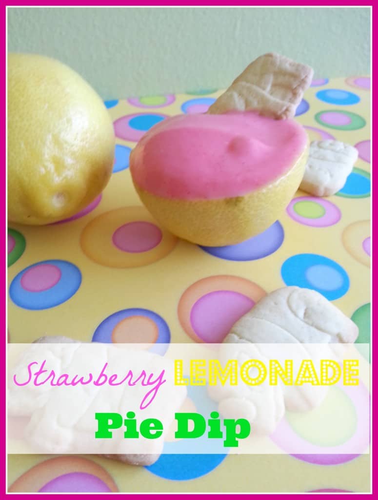 Strawberry Lemonade Pie Dip