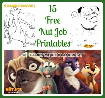 Free The Nut Job Printables