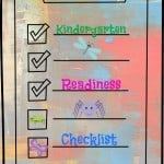 Kindergarten Readiness Checklist