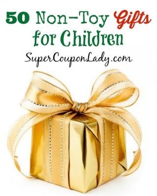 50 Non Toy Gift Ideas