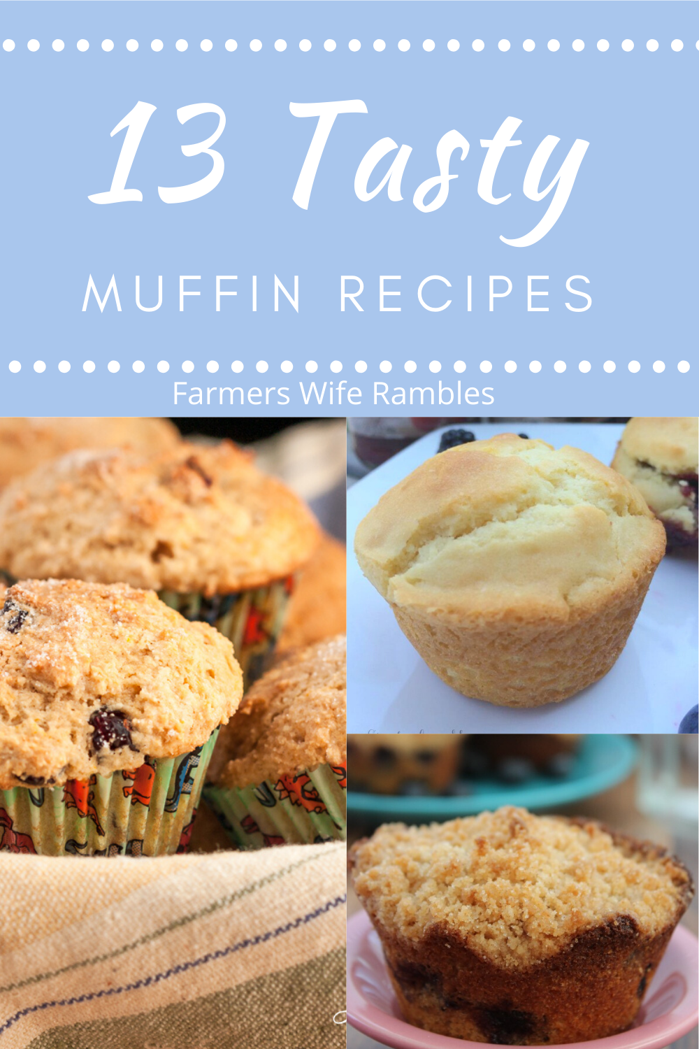 13 Tasty Muffin Recipes Farmer's Wife Rambles