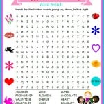 Valentines Day Printable Wordsearch