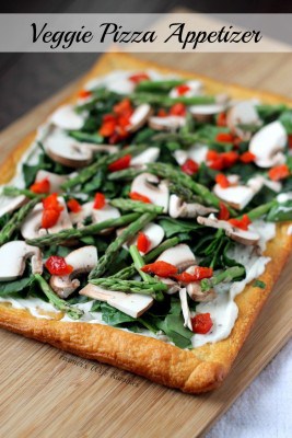 Veggie Pizza Appetizer Recipe