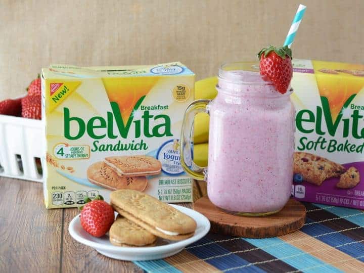 Breakfast is the most important part of the morning routine. This Banana Berry Smoothie is a great idea to add to my routine on busy mornings. - Farmer's Wife Rambles