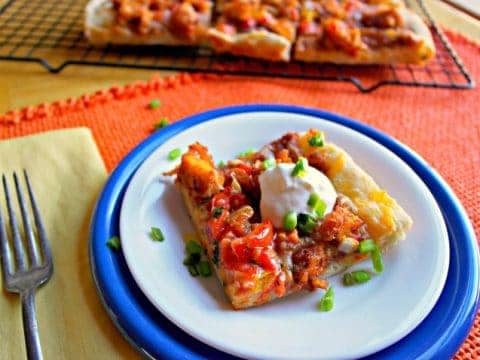 Kid Friendly Mexican Pizza Featuring Tyson® Chicken & The Peanuts Movie