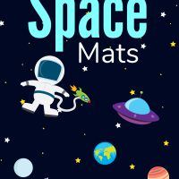 Printable Learning Space Mat for Learning to Count