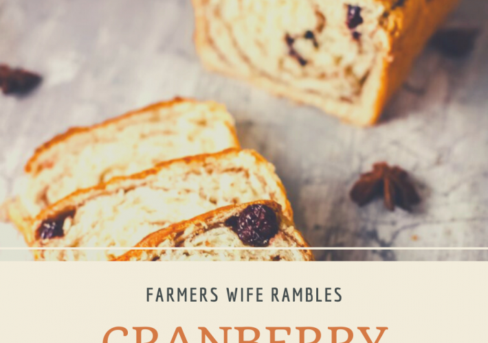Picture of Cranberry Cinnamon Swirl Bread